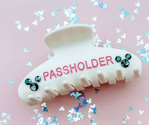 Passholder Claw Clip (Ready to ship)