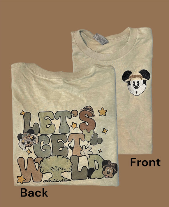 Wild Safari Shirt (embroidery + sublimation)