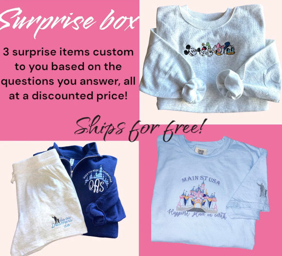 Bridal & Regular Surprise Box Combo (2 bridal/1 regular themed item) ships for free