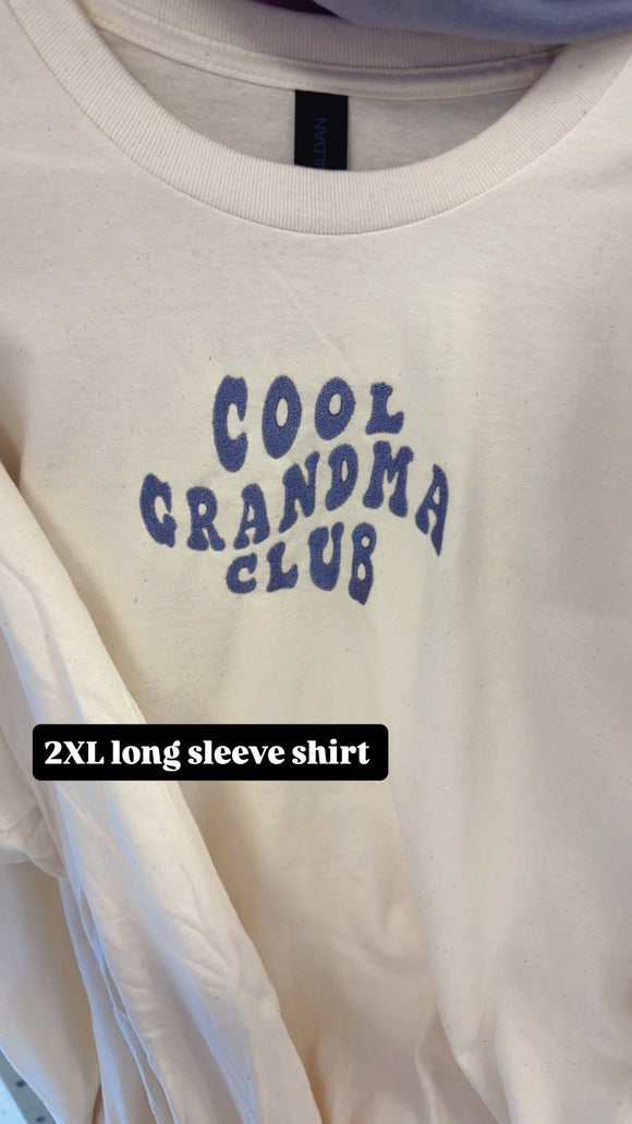 2XL long sleeve shirt (Ready to ship)!