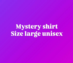 Large mystery shirt (ready to ship sale)