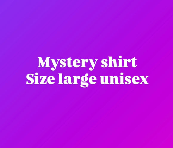 Large mystery shirt (ready to ship sale)