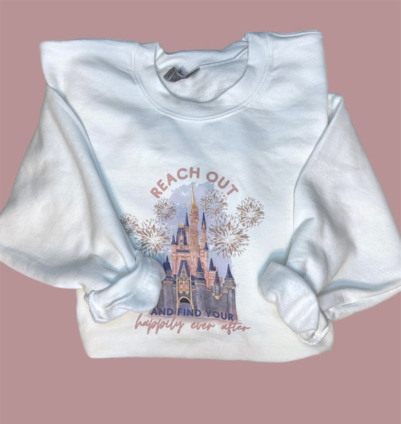 Castle Fireworks Crewneck