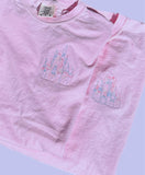 Pastel Multi Color Castle Shirt (price is for one shirt)