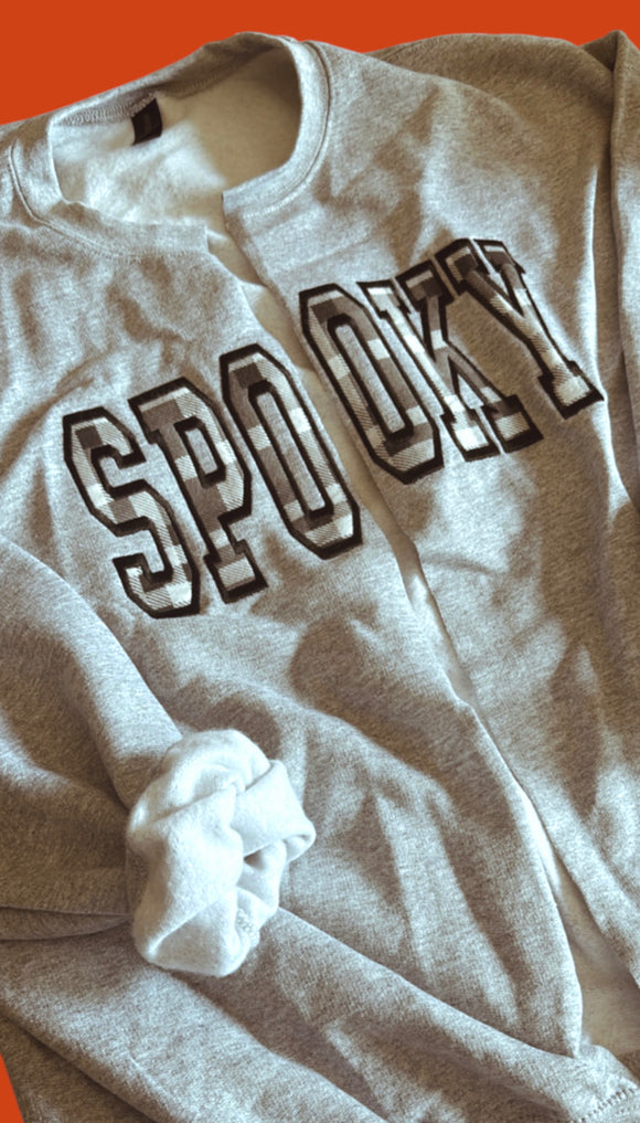 Spooky Crewneck Cardigan