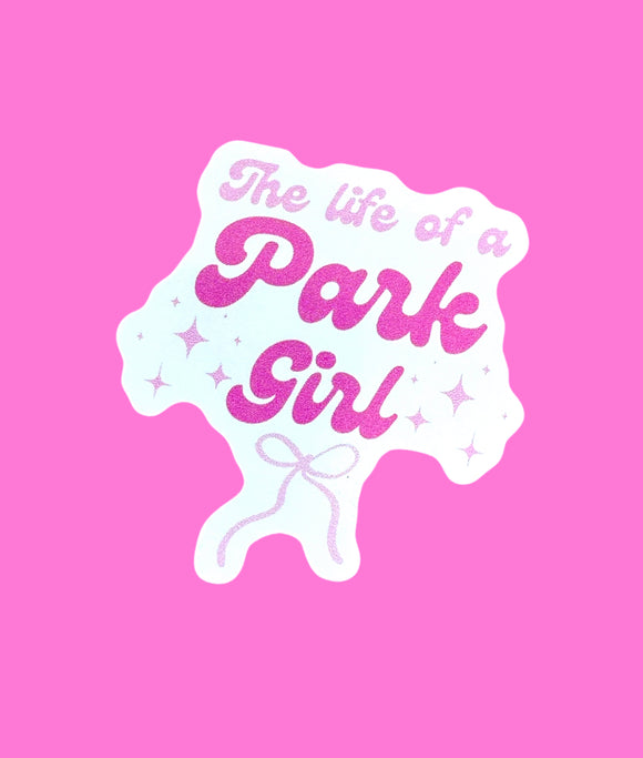 Park Girl Sticker (ready to ship)