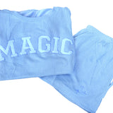 Magic Textured Knit Set (blue)