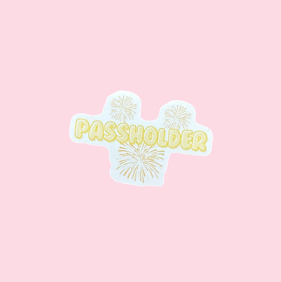 Passholder Sticker (ready to ship)