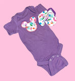 Mouse Colorful Onesie & Bow