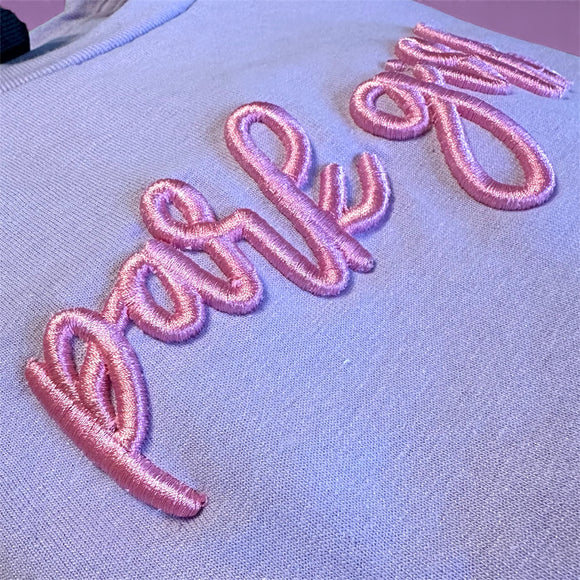 Park Girl 3D embroidery Shirt