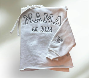 Mama Crop Hoodie