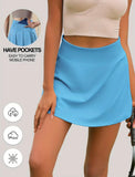 Daisy Mouse Athletic Skirt (pocket in back + built in shorts)