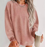 Just A Girl Halloween Corduroy Sweater