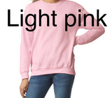 Fundraiser crewneck (RN, RN triage, RN HealthEase, & CNA available in multiple crewneck colors)