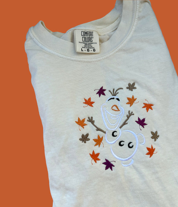 Fall Snowman Shirt