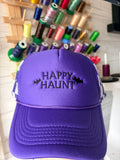 Happy Haunt Trucker Hat (ready to ship)