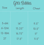 Clock Appliqué Ruffle Bubble Onesie