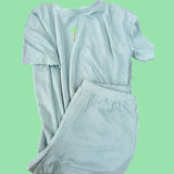 Palm Textured Knit Set