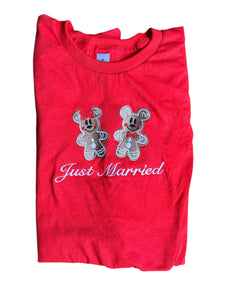 Just Married Gingerbread Shirt