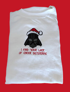 Lack Of Christmas Cheer Disturbing Crewneck