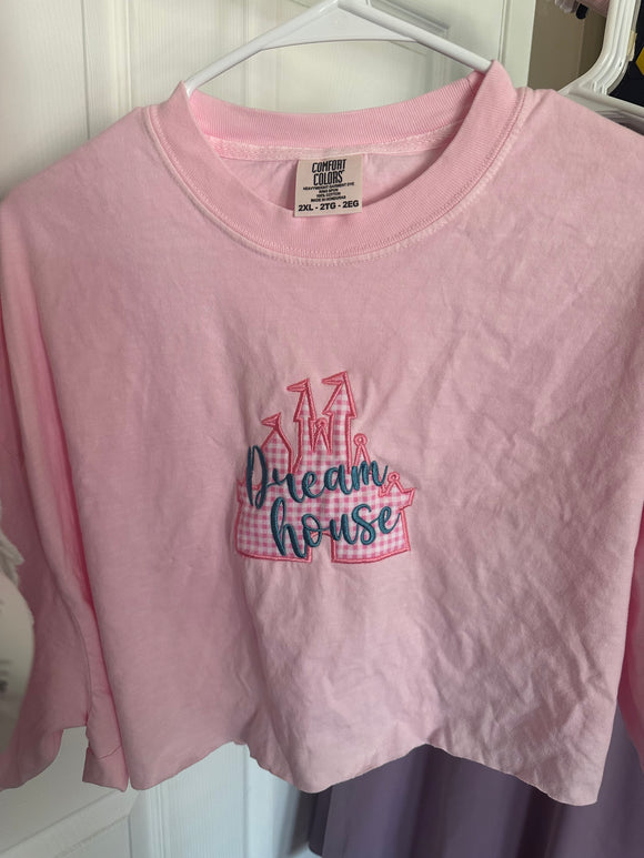 2XL comfort color *cut into crop* (soft material) shirt (ready to ship sale)