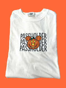 Pumpkin Passholder Shirt