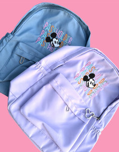 Passholder Backpack (Keyholder option available)