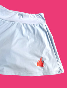 Castle Athletic Skirt (pocket in back + built in shorts)