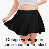 Pumpkin Athletic Skirt