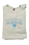 Mama Mouse Crewneck (choice of blue or pink thread)