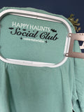 Happy Haunt Shirt (glow in the dark thread, see all pictures)