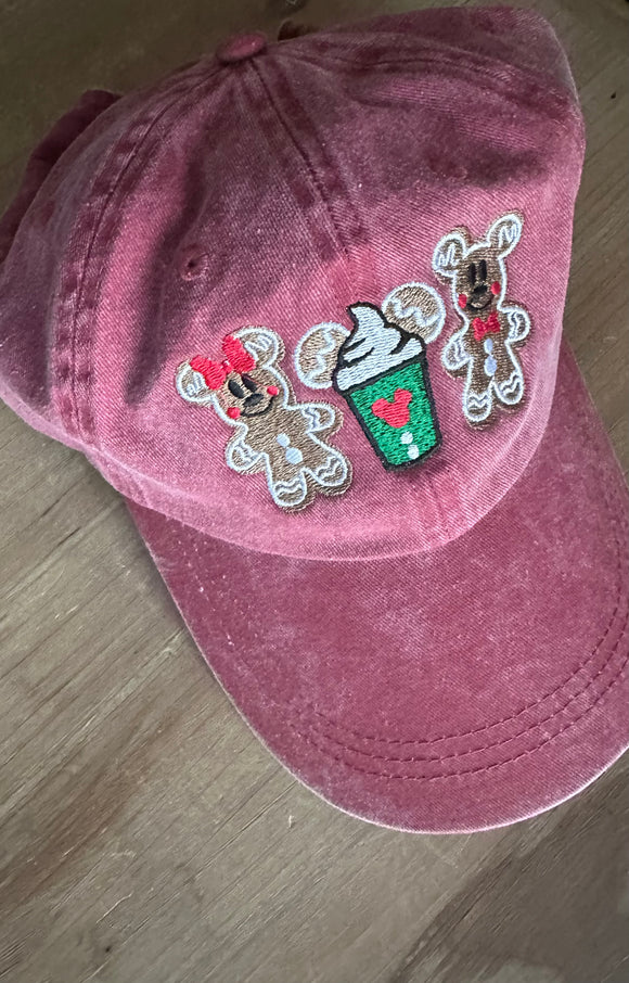 Gingerbread Mouse Hat (ready to ship)