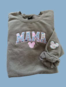Baby onesie/sleeper Mama Crewneck (made with your babies onesie or sleeper-must provide)