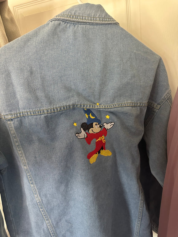 Oversied medium *oopsie * Jean jacket (ready to ship sale)