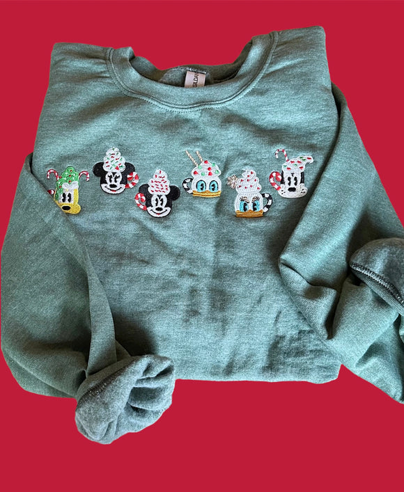 Fab Hot Cocoa Christmas Crewneck