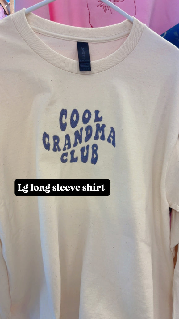 Lg long sleeve shirt (Ready to ship)!