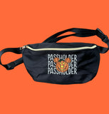 Pumpkin Passholder Fanny Pack (words glow in the dark)