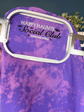 Happy Haunt Tie Dye Crewneck (glow in the dark thread, see all pictures)