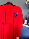 2XL Bow Waffle/textured Knit Set (ready to ship)