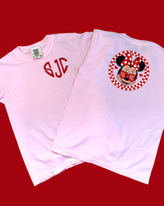 Valentine monogram shirt (adult & youth sizes available)