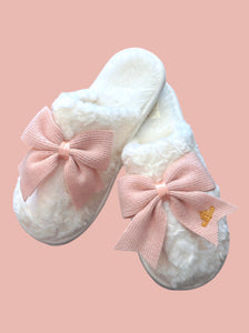 Princess Bow Slippers (please read description below on how sizing runs on these)