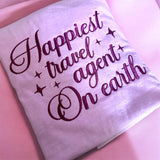 Happiest Travel Agent Shirt