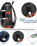 Carriage Phone Charging Backpack