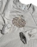 Cheetah Pumpkin Mama Sponge Fleece Crewneck