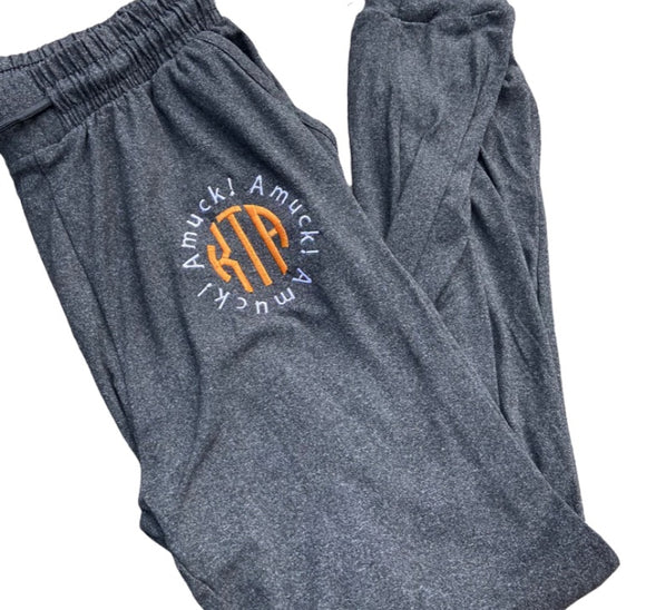 Amuck monogram joggers