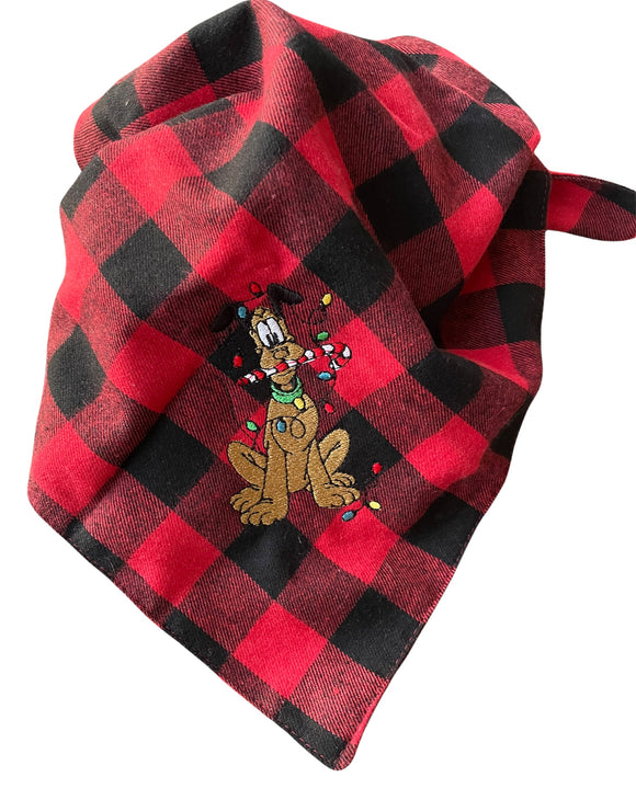 Christmas Lights Dog Bandana