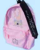 Unlock The Magic Castle Monogram Backpack