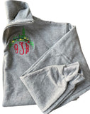 Christmas Castle Monogram Quarter Zip