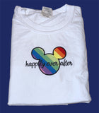 Happily Ever After Rainbow Mouse Shirt