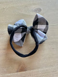 Plaid baby bow (1 available ready to ship)